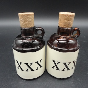 Avon Little Brown Jug After Shave Bottles,Collectible Avon After Shave Bottles,Vintage Avon Little Brown Jug After Shave Bottles