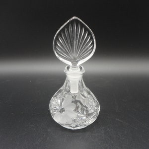 Princess House Germany Lead Crystal Perfume Bottle,Collectible Lead Crystal Perfume Bottle,Vintage Princess House Germany Perfume Bottle