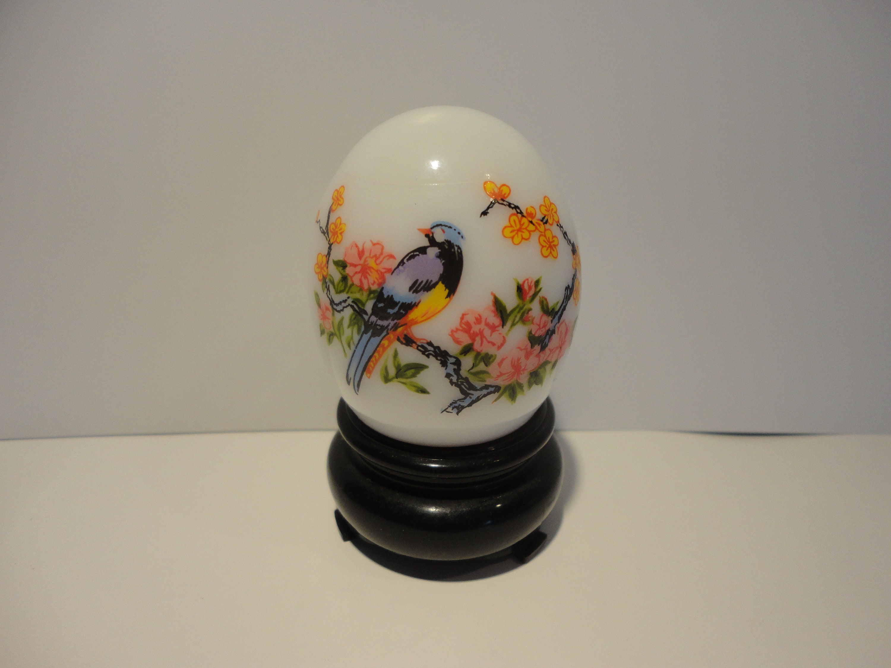 Avon Oriental Pheasant Egg on Pedestal Perfume Bottle with Etsy
