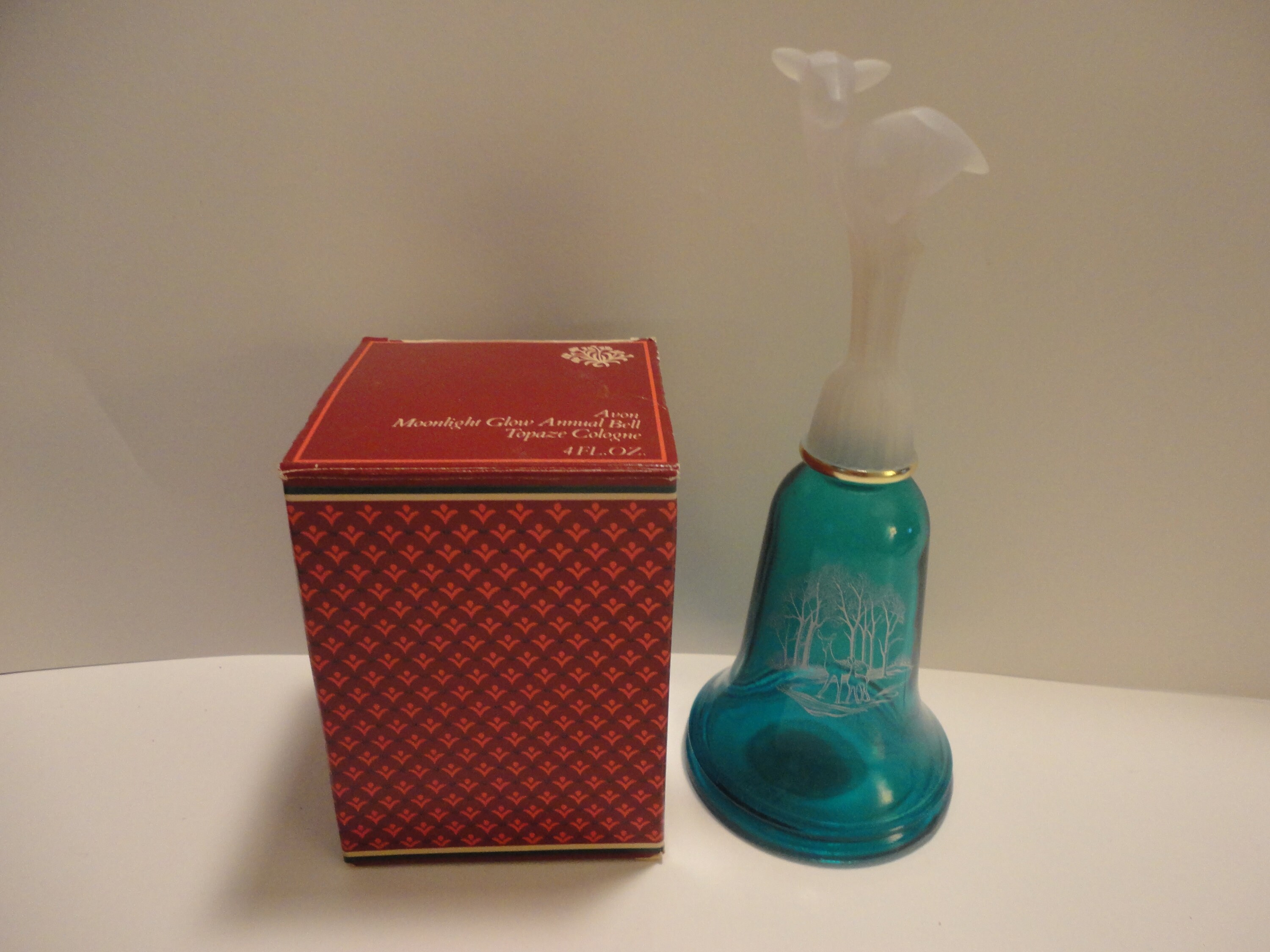 Avon Moonlight Glow Annual Bell Perfume BottleCollectible Etsy
