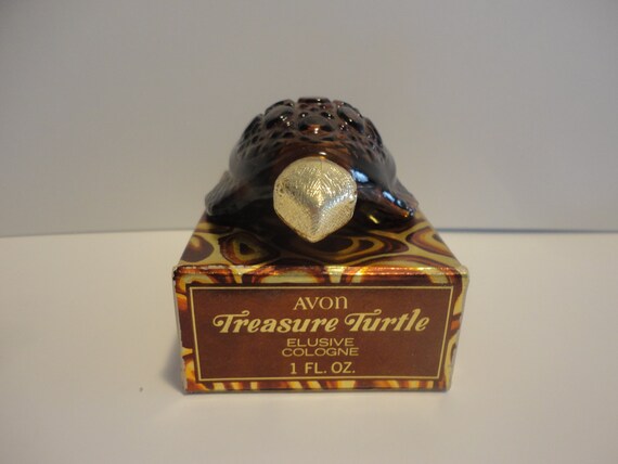 Avon Treasure Turtle Perfume Bottle Avon Treasure Turtle Perfume Bottle