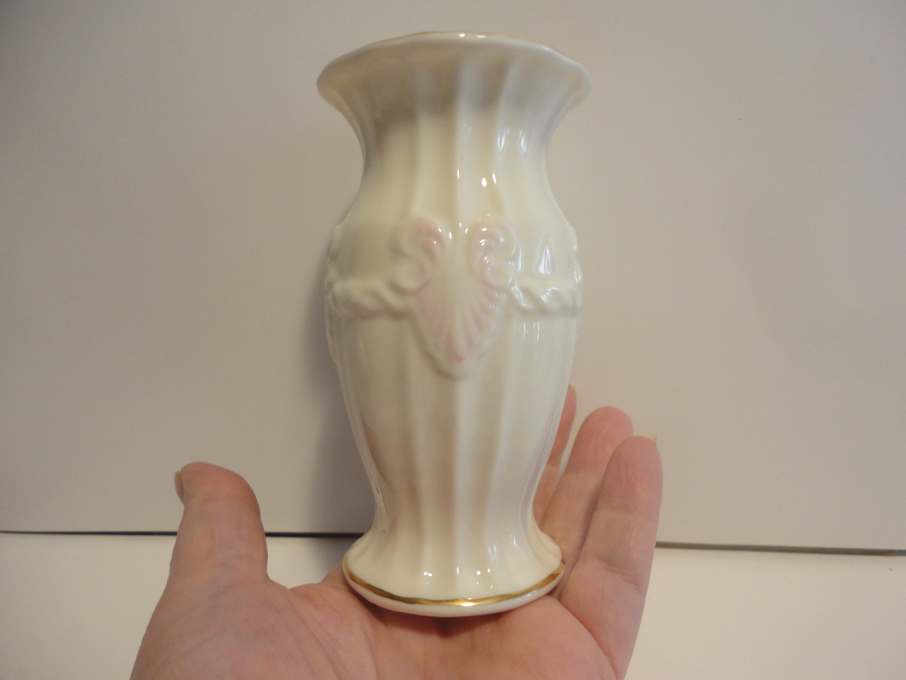 Belleek Fine Porcelain Celtic Shell Vase made in | Etsy