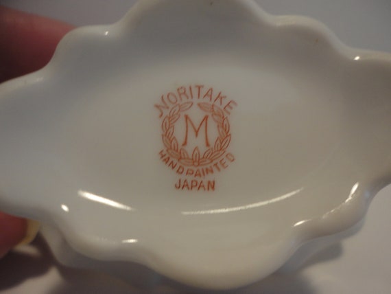 ノリタケ 森村兄弟 ハンドペイント リングディッシュ 日本製