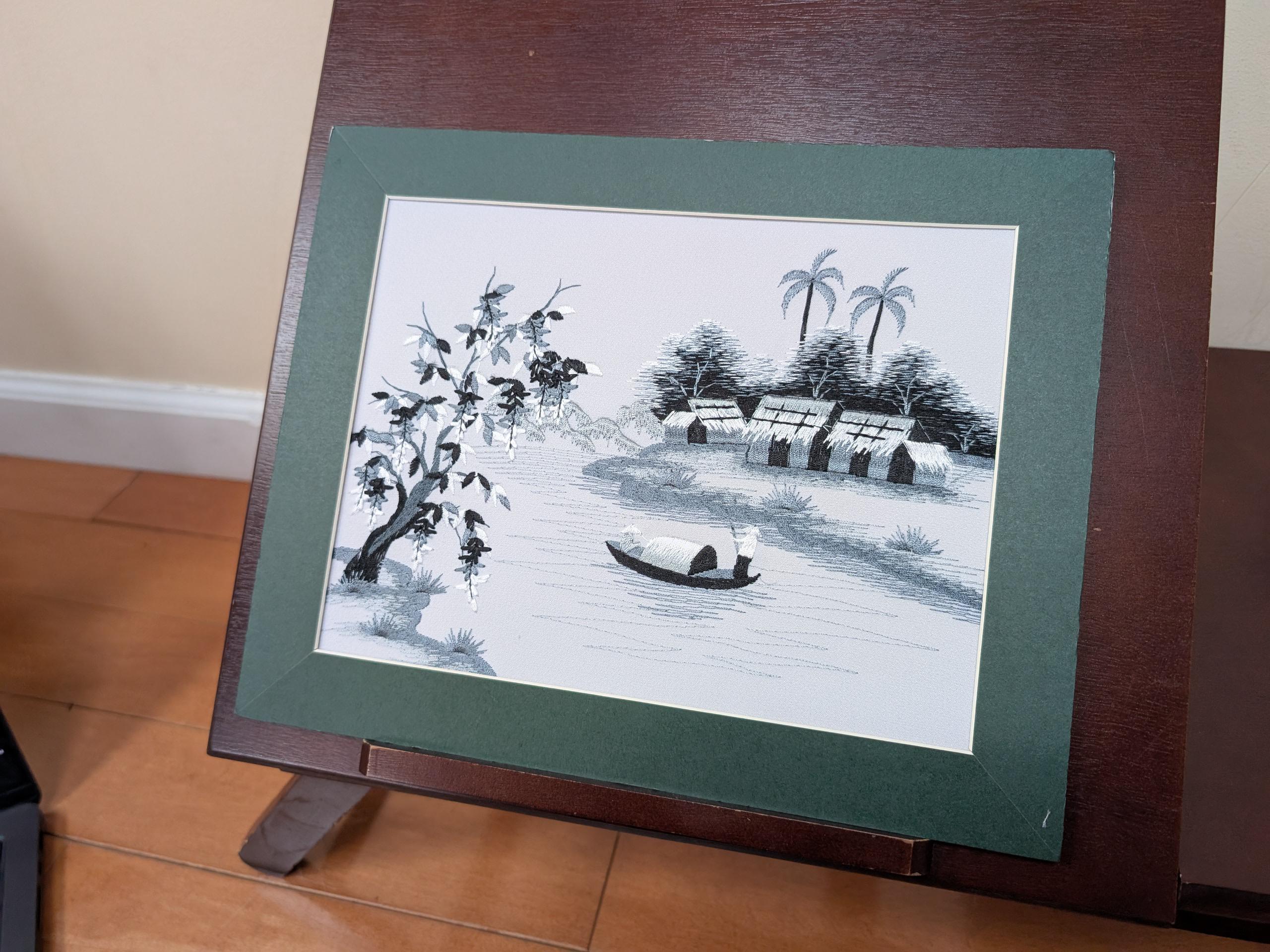 Vietnamese Landscape Embroidery - Etsy