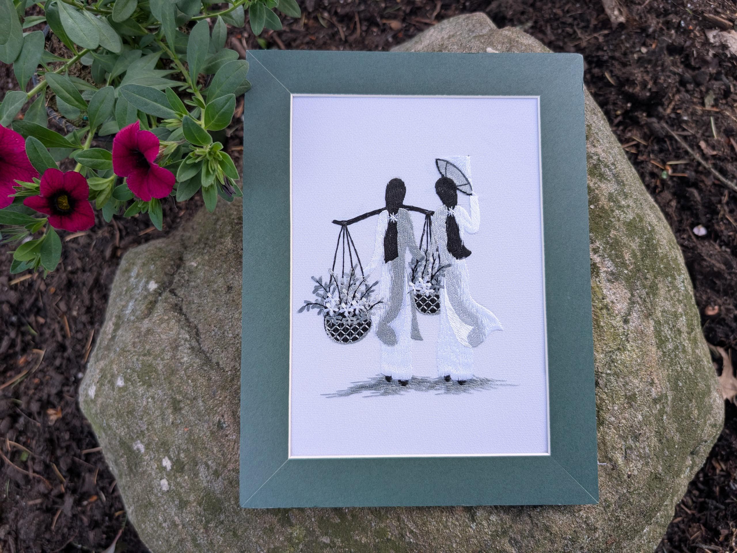 Vietnamese Landscape Embroidery - Etsy