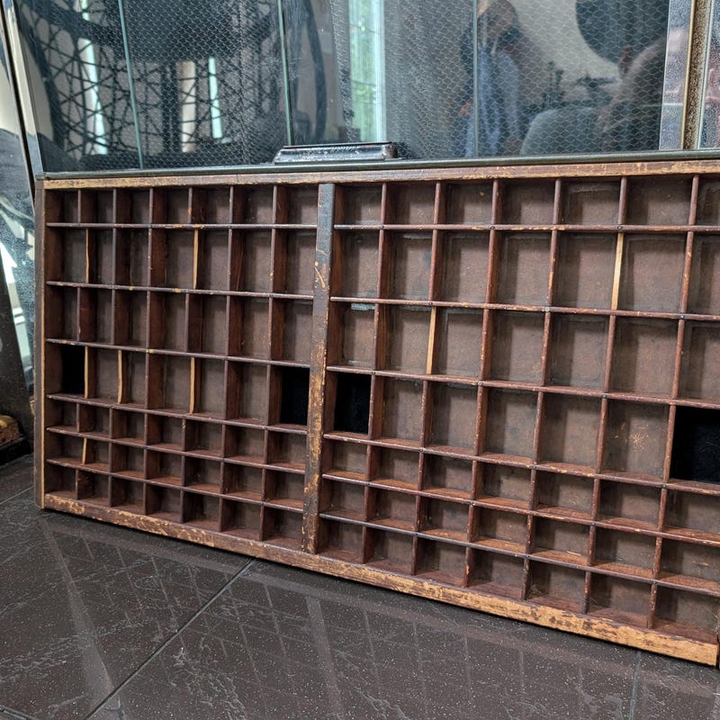Letterpress Display Box - Etsy
