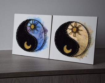 Yin Yang String Art - Etsy