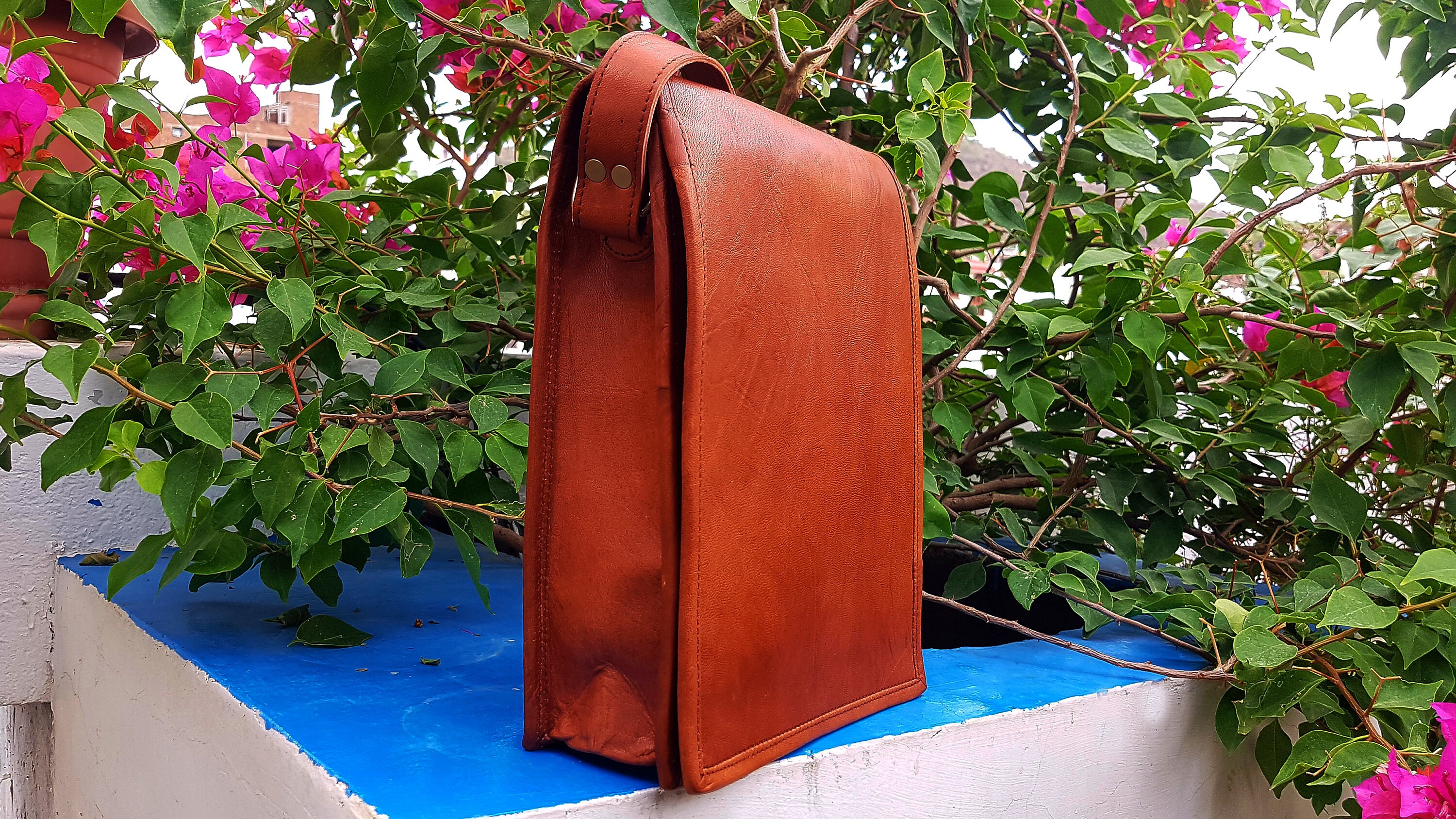 11 Leather Messenger Bag Shoulder Bag Cross Body Vintage Etsy