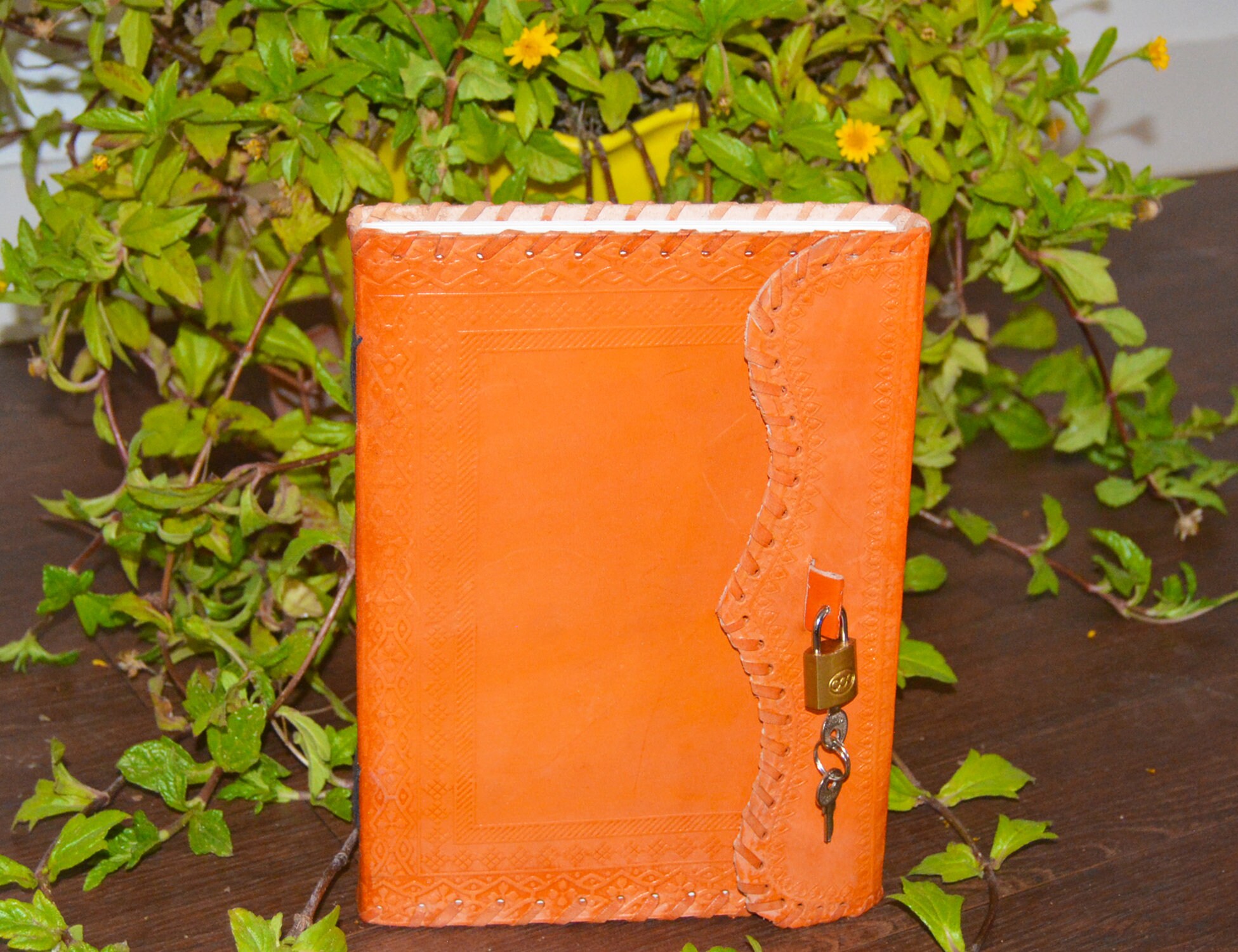 50 off Personalized Leather Journal Blank Notebook Sketchbook Etsy