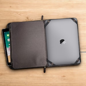 Leather padfolio Professional portfolio Business Executive Zippered padfolio portfolio Padfolio with tablet holder Document organizer Padfolio with notepad Legal Business organizer Interview padfolio Travel Corporate Slim Personalized portfolio