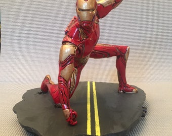 12 inch  Ironman Superhero Landing