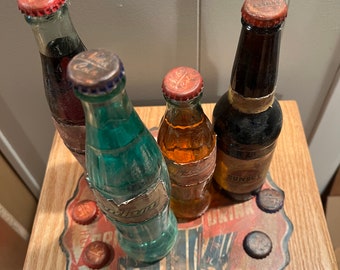 Fallout Nuka Cola display bottles