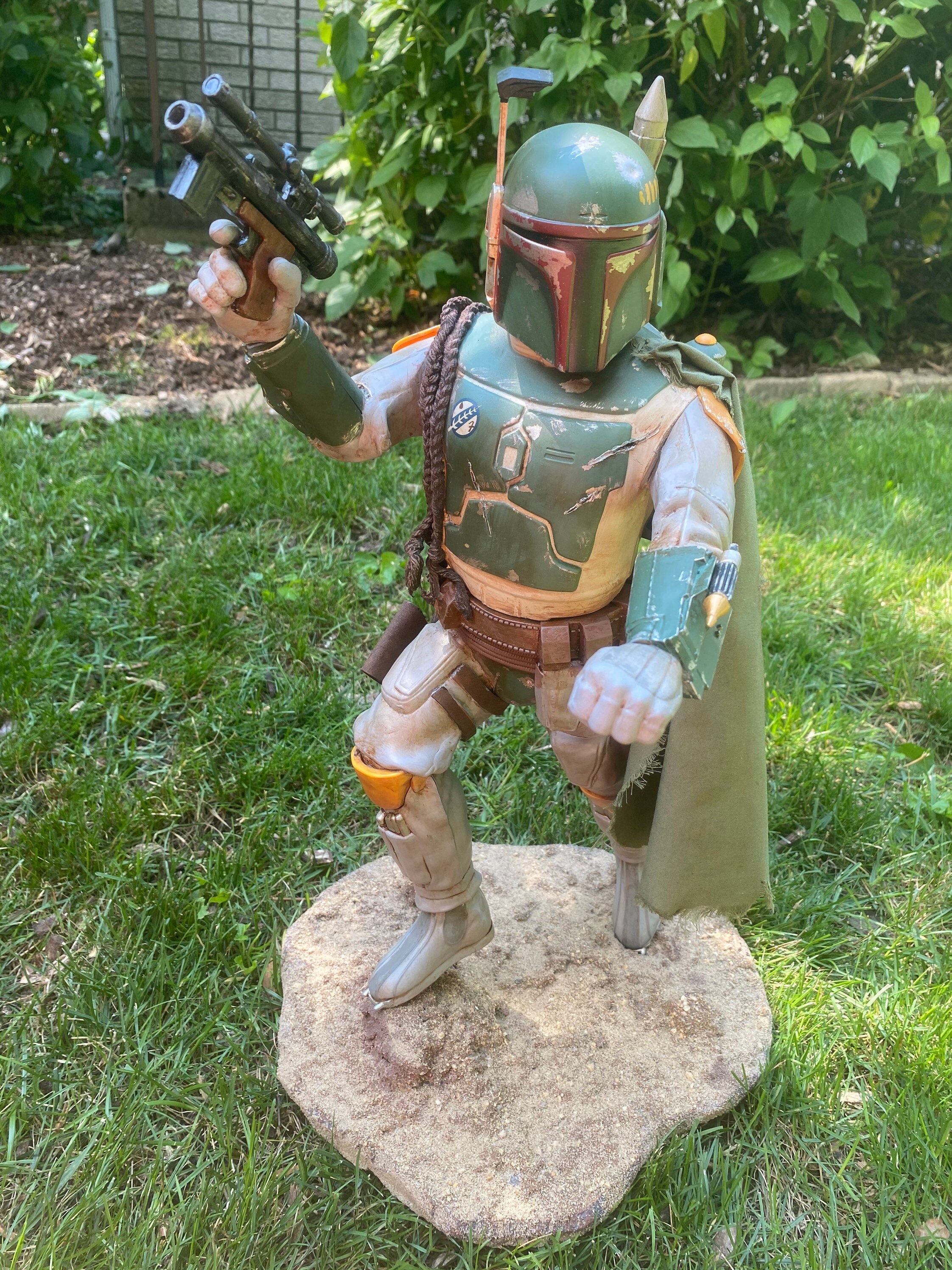 Fully Customized 18 inch Boba Fett Figure | Etsy