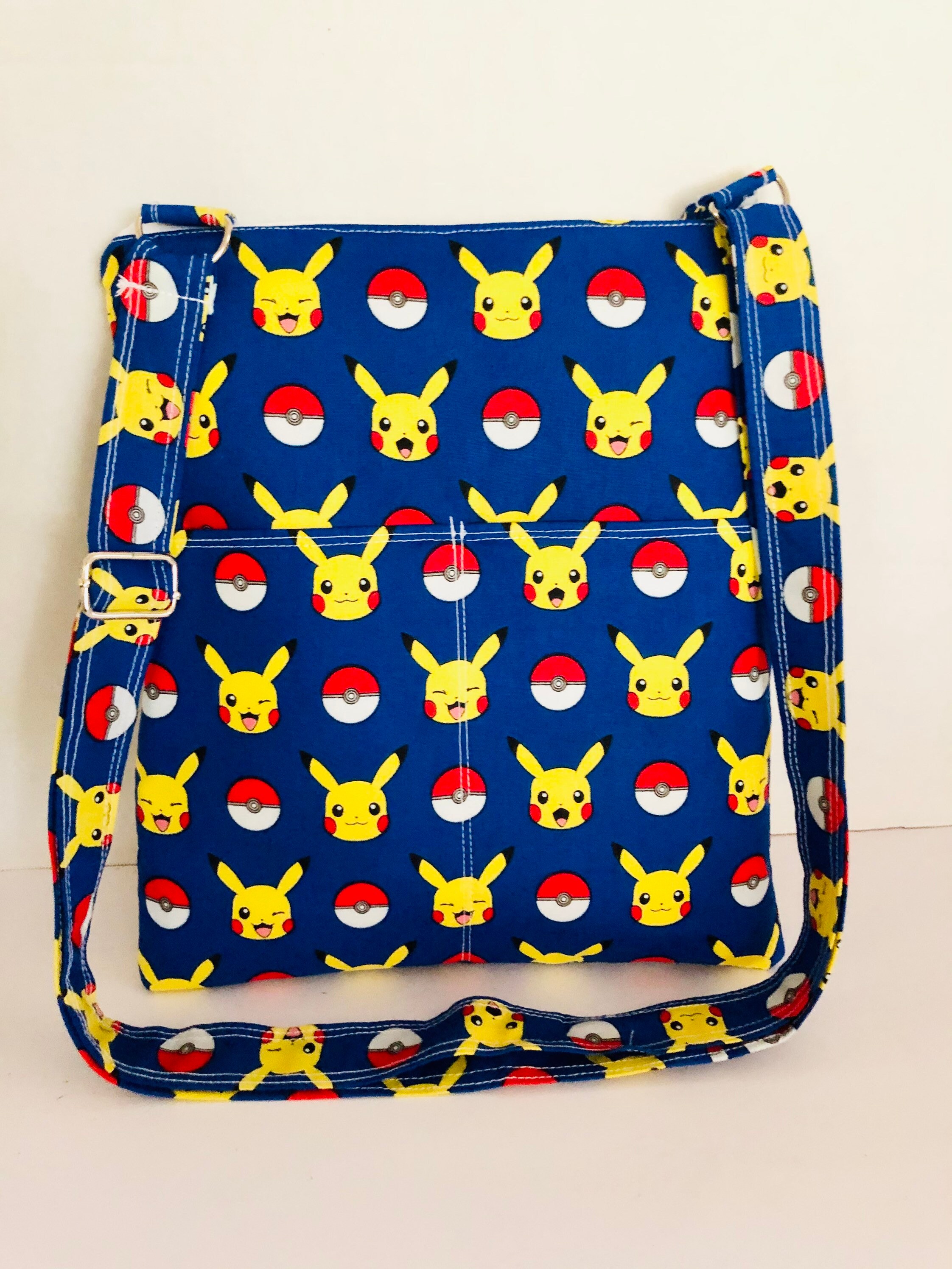 Pokemon Messenger Bag Crossbody Bag Sling Zipper Etsy