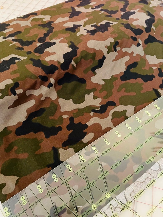 Bundeswehr Camouflage Stoff Schwarz Camouflage-Stoff Flecktarn