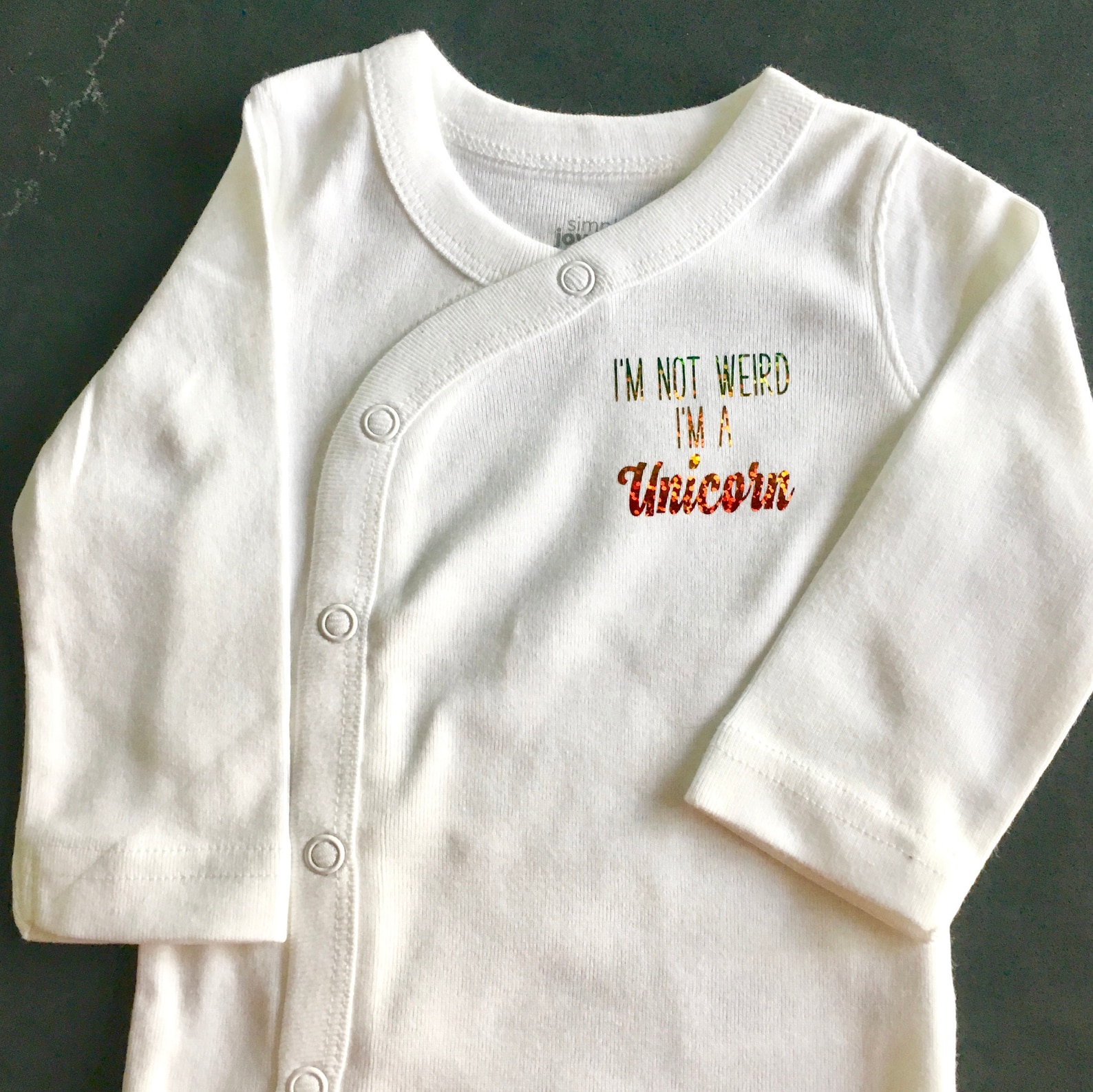 Infant Side Snap Shirt Etsy