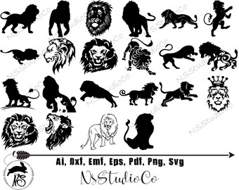 Download Free Roaring Lion Svg Etsy SVG Cut Files