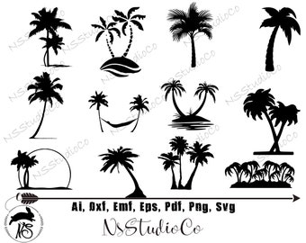 Download Free Sale Palm Svg Cut Files Beach Cricut Files Palm Tree Svg Etsy SVG Cut Files