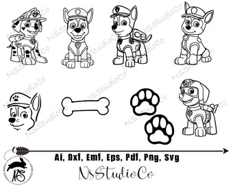 Download Free Paw Patrol Svg Files Etsy SVG Cut Files