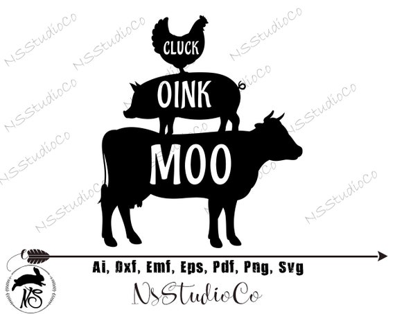 Download Farmhouse Svg Farm Svg Cow Svg Farm Animals Pig Cow Etsy 3D SVG Files Ideas | SVG, Paper Crafts, SVG File