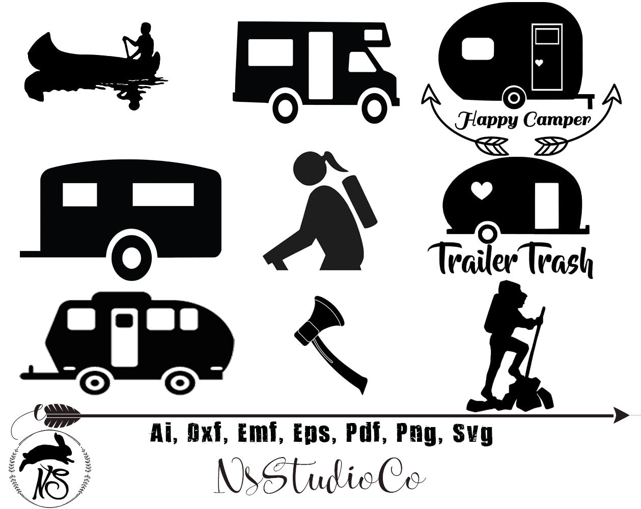 Free Free 338 Camping Svg Clip Art SVG PNG EPS DXF File