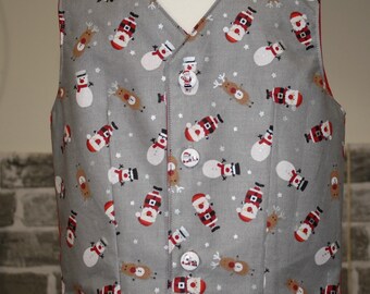 ladies christmas waistcoats