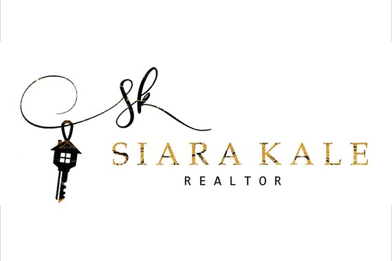 Realtor Logo Broker Logo Real Estate Logo Home Logo Key Etsy