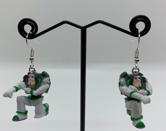 Toy story buzz lightyear inspired earrings