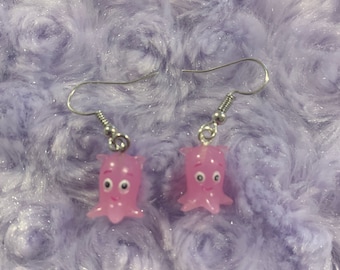 Finding nemo octopus inspired earrings