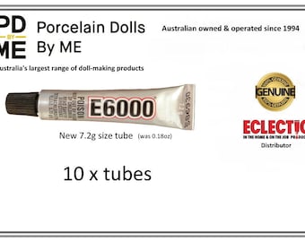 10 x E6000 Glue tube  .18oz/7.2g