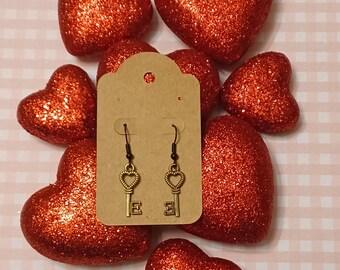 Key to My Heart Earrings