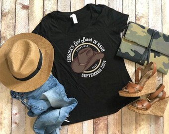 Chemises d'EVJF de cow-girl pour demoiselles d'honneur - T-shirt de célibataire de style western pour mariée cow-girl - Cowgirl mignonne et country