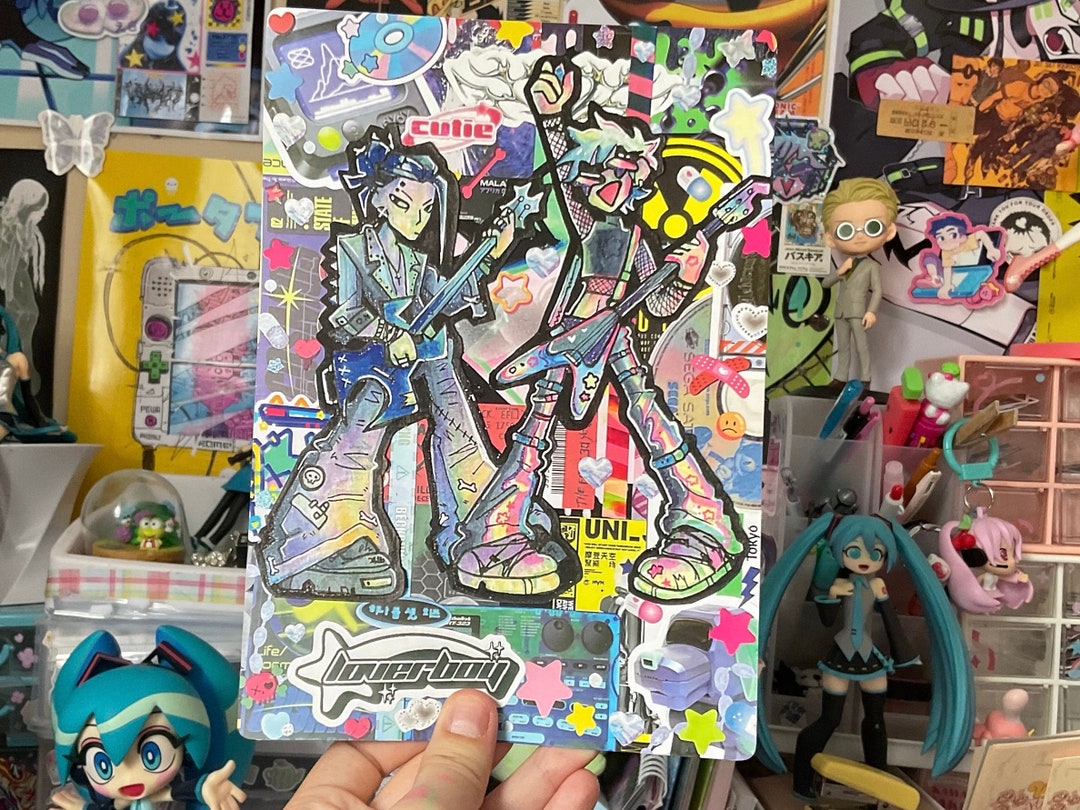 Rockstar Buddies A5 Matt Print Print Free Stickers Etsy