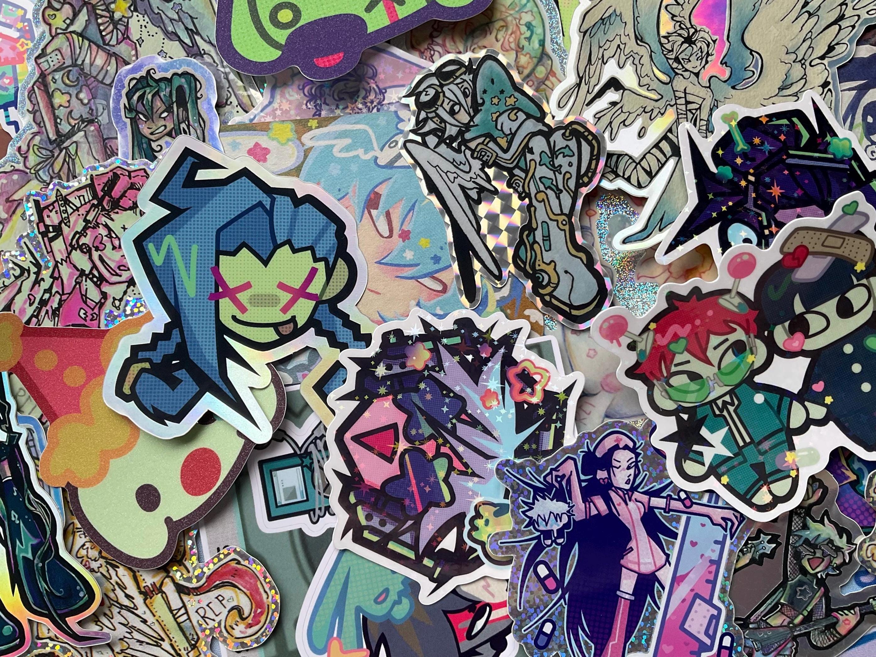 Sticker mystery bag, choose from 2-20 stickers