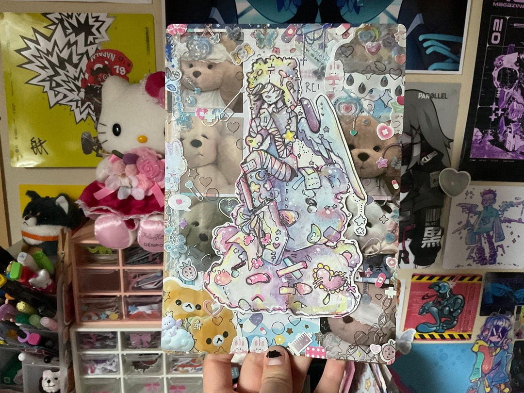 Pilot Teddy Tears A5 Matt Print Print Free Stickers Etsy