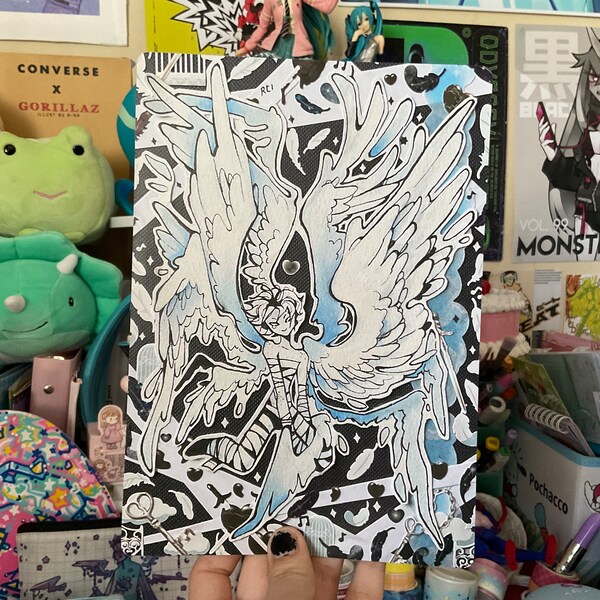 Winged Pilot A5 matt print print + free stickers