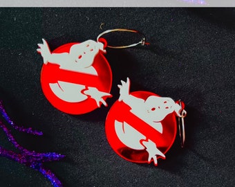 Layered Ghost Earrings Digital File | Laser SVG File | Laser Digital File | Glowforge SVG File