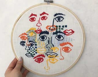 Hand Stitched Contemporary