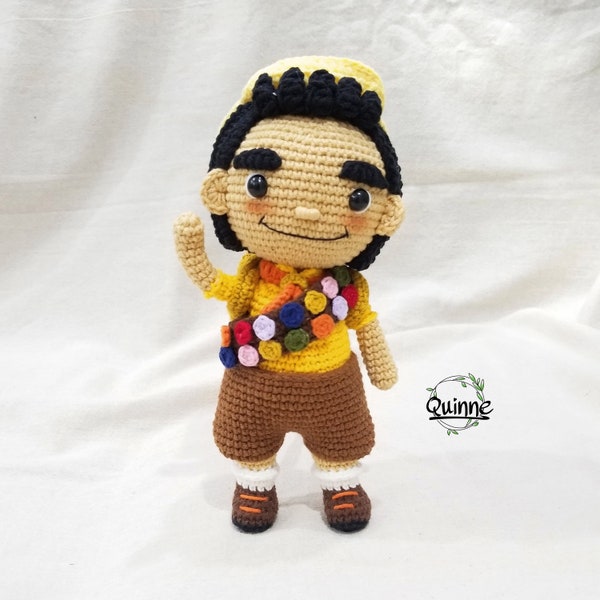 Russel patroon haakpatroon - haakpatroon jongen - Amigurumi pop haakpatroon - (alleen PDF)