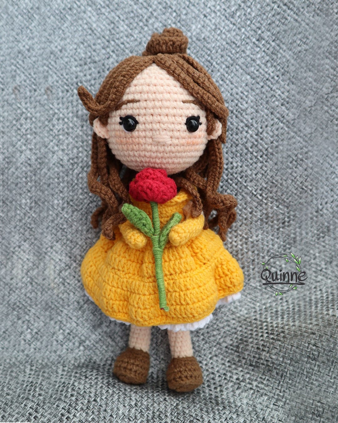 Bella Amigurumi Crochet Pattern: Princess Doll (ENG/PDF Pattern)