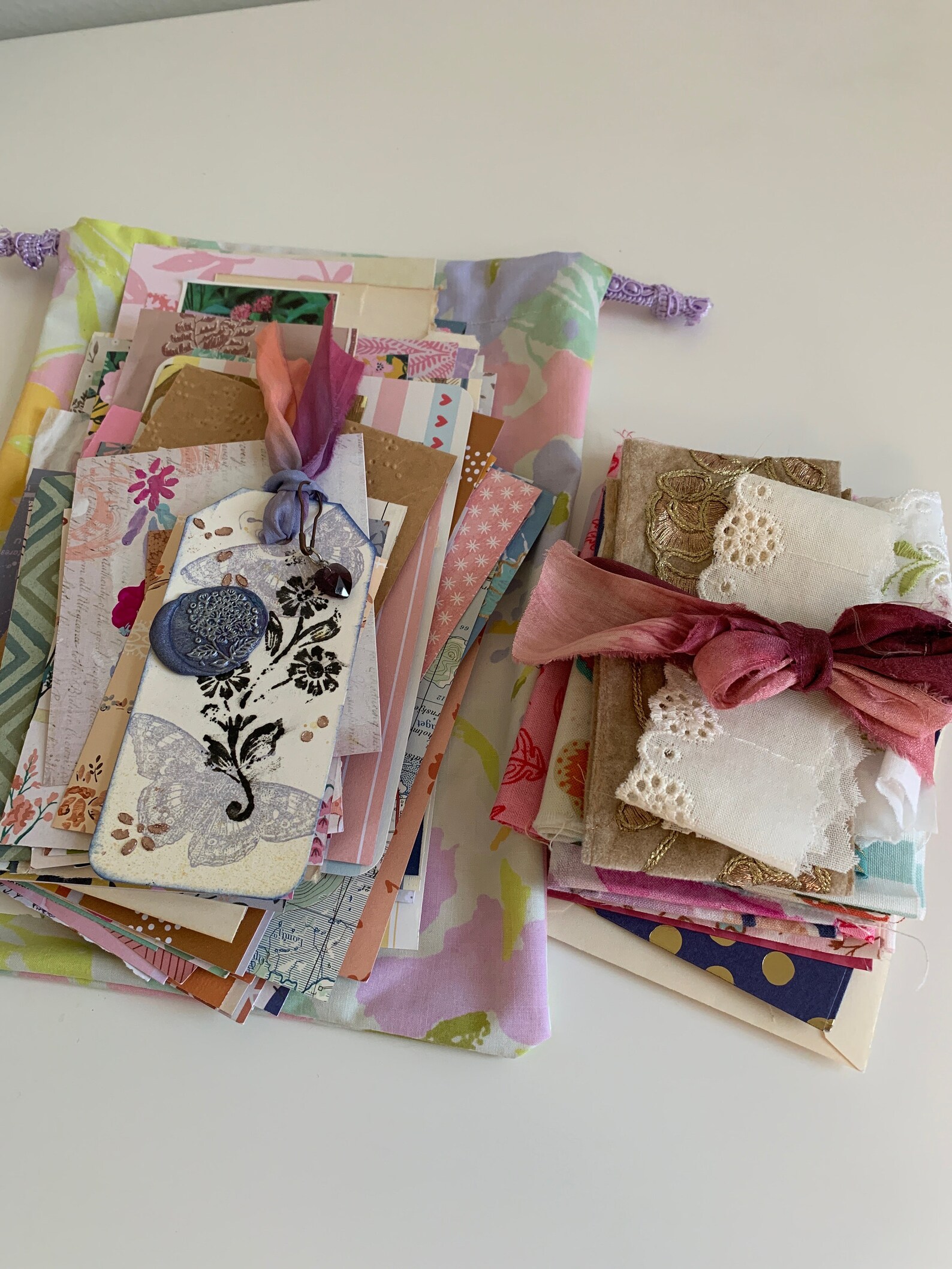 Junk Journal Kit, Ephemera Kit, Scrap Papers - Etsy