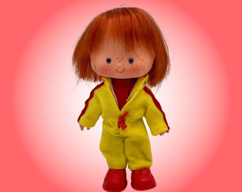 RESTORED Vintage Strawberry Shortcake Doll, Berry Wear STRAWBERRY SHORTCAKE, Berry Quick/Patch ~Complete-Original~ Unique Toy Collector Gift