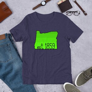 est. 1859 Shirt, Oregon shirt, local shirt, t-shirt, Oregon, local, retro, custom shirt, central Oregon, short sleeve, shirt, history, date