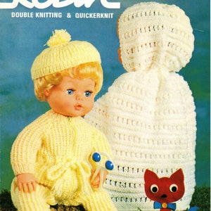 Gestrickte Anleitung für Tiny Tears Puppe - PDF Anleitung zum sofortigen Download