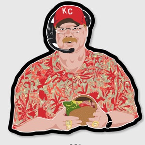 ANDY REID Kansas City Chiefs Super Bowl 3 Rings sticker Weatherproof Vinyl Hydroflask Decal with Pixie Dust glitter
