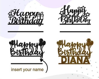 Download Happy Birthday Svg Etsy