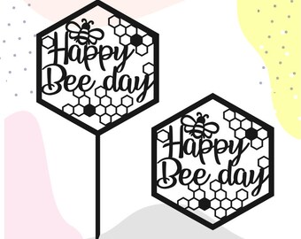 Free Free Happy Bee Day Svg