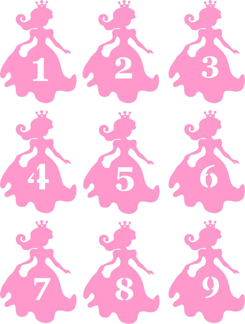 Free Free 190 Princess Cake Topper Svg SVG PNG EPS DXF File