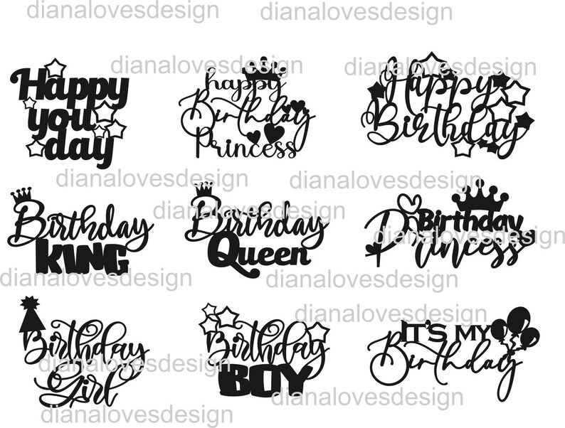 Free Free 260 Princess Cake Topper Svg SVG PNG EPS DXF File