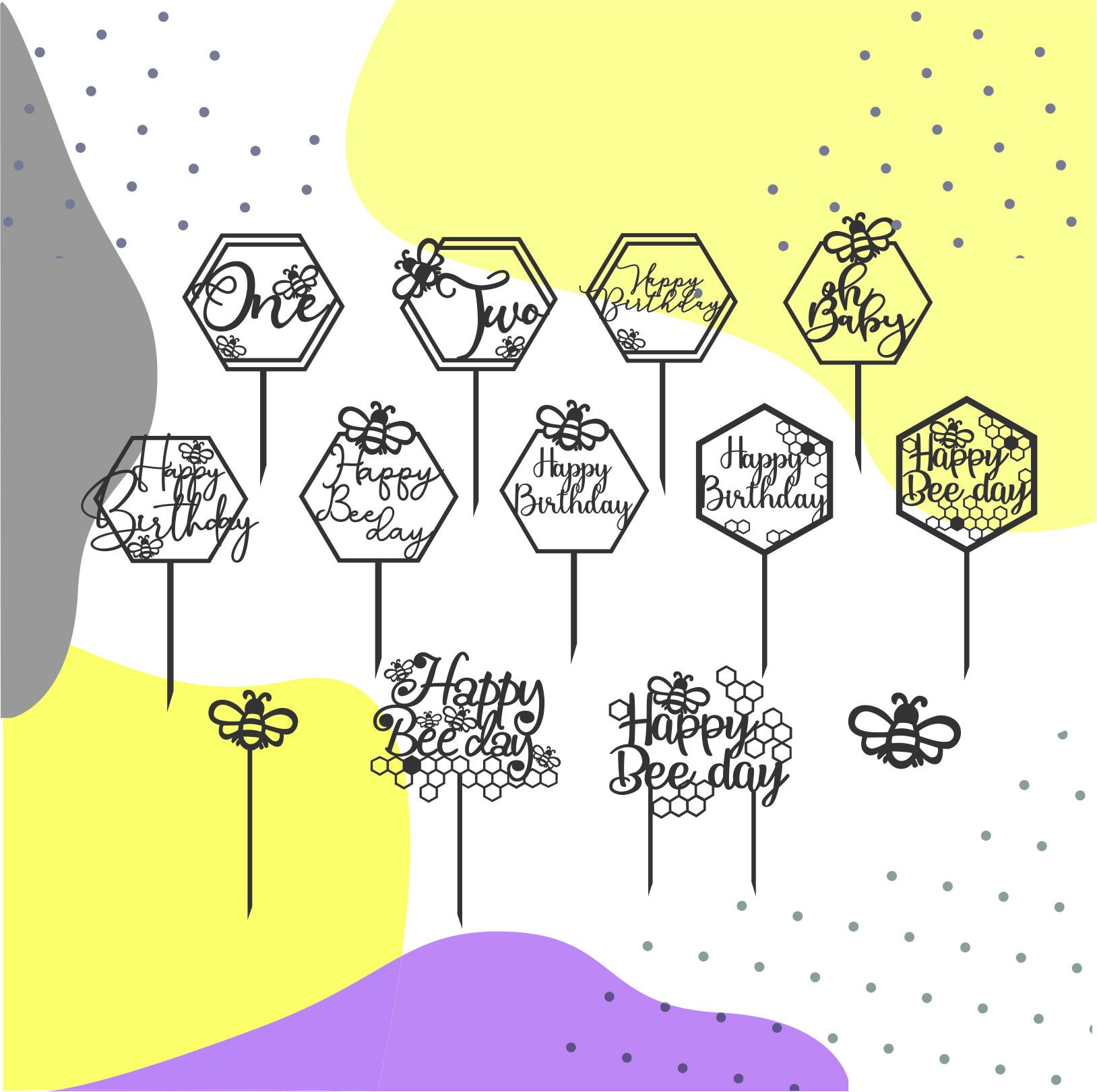 Free Free Bee One Svg